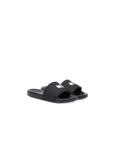 Pánske šľapky Tommy Jeans Pool black čierna