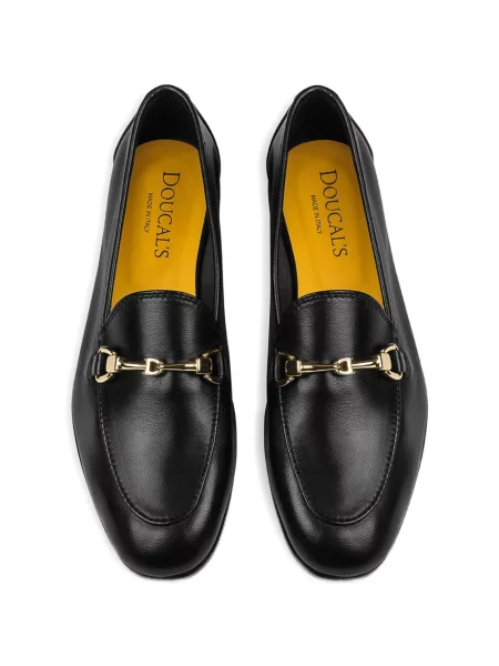 Pantofi loafer Doucal's din piele negru