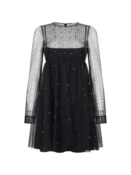 Rochie Valentino Garavani cu paiete de costum negru