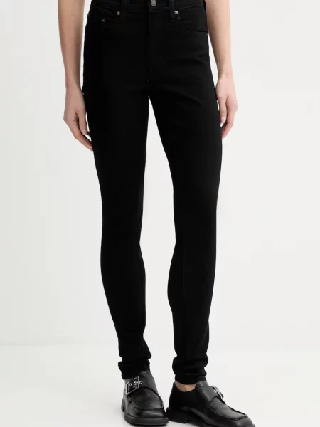 Levi's blugi skinny pentru femei HIGH RISE SKINNY negru