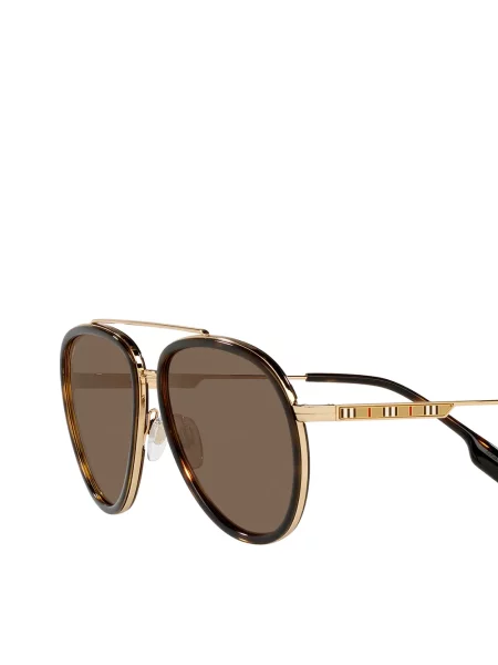 Sluneční brýle Burberry Eyewear hnědé