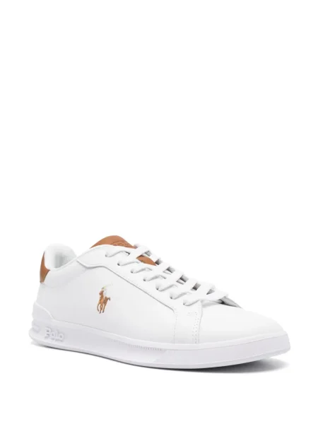 Костюм поло тениска Polo Ralph Lauren бродирана бяло