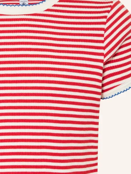 Petit Bateau Koszulka rot biała
