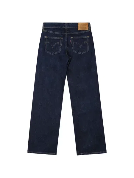 Blugi cu picior larg Levi's® cu talie joasă albastru