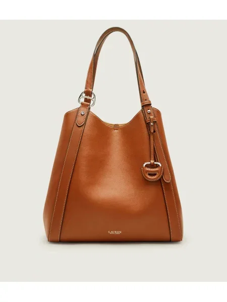 LAUREN RALPH LAUREN Táska Világosbarna barna