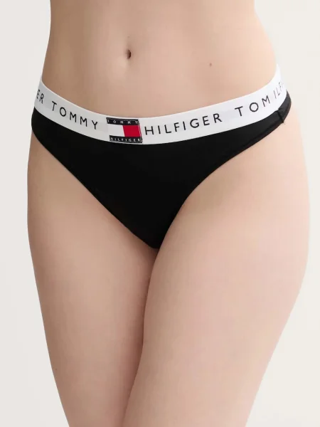Tommy Hilfiger tangá dámske čierna