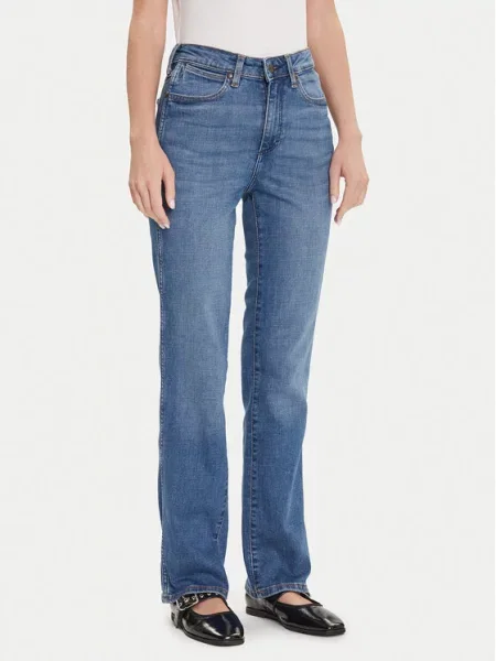 Wrangler Jeans hlače Cowboy Straight Fit modra