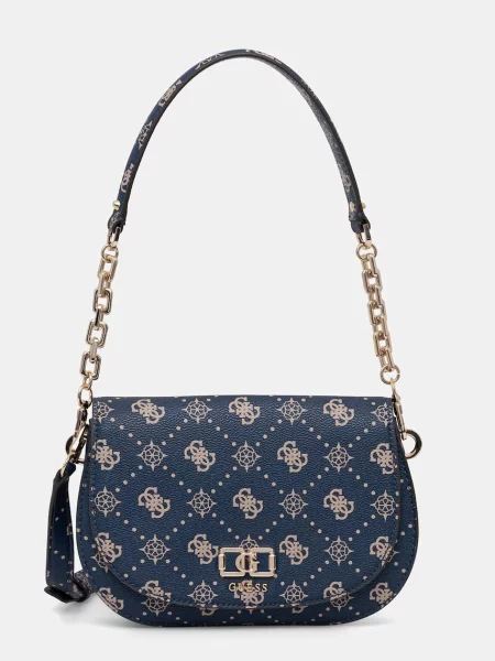 Guess klasična torbica EMELIE modra