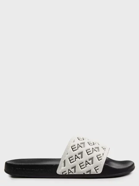 Шльопанці Ea7 Emporio Armani білі