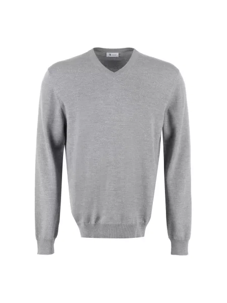 Sweter The (alphabet) szary
