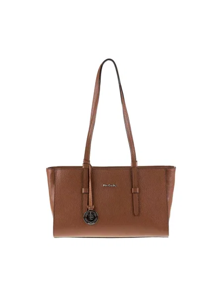 Shopperka Pierre Cardin brązowa