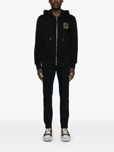Κοκαλιάρης skinny τζιν Versace Jeans Couture μπλε