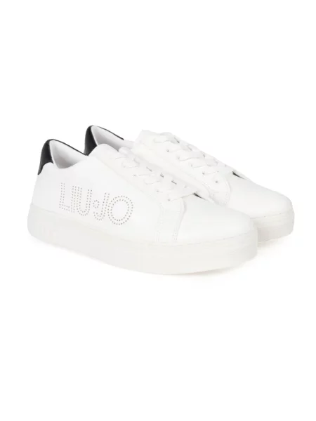 Sneakersy Liu Jo skórzane białe