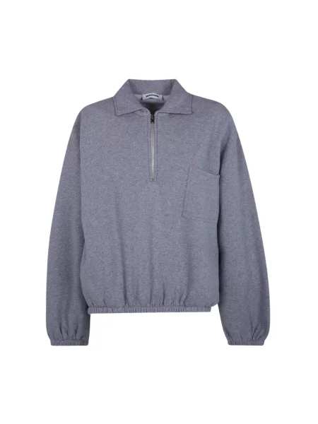 Bluza Darkpark o skróconej długości szara