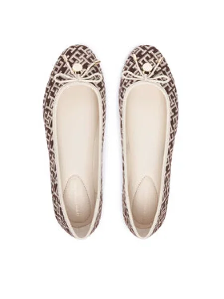 Tommy Hilfiger Balerina Th Charm Jacquard Ballerina Színes