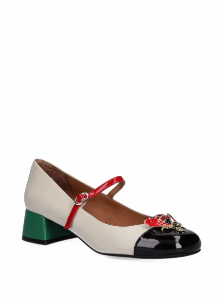 Pantofi cu toc Jeffrey Campbell alb