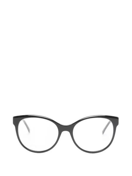 Ochelari de soare Jimmy Choo Eyewear cu autograf negru