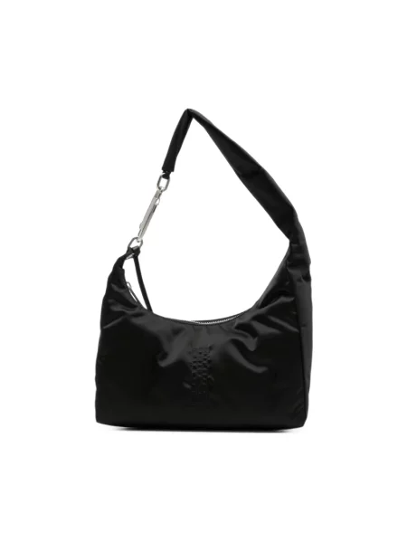 Torebka Rick Owens skórzana czarna
