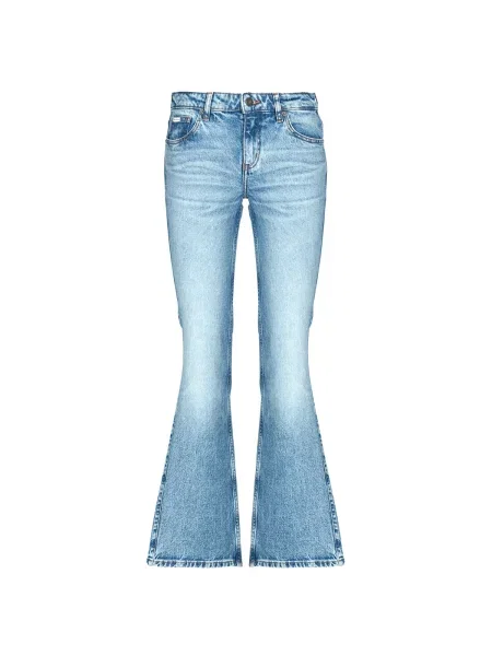 Kavbojke na zvonec Guess modra