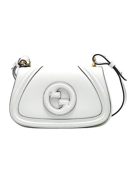 Torebka crossbody Gucci skórzana biała