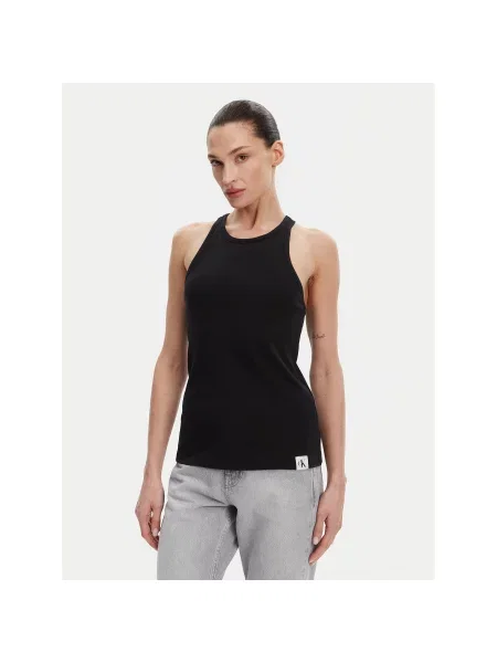 Calvin Klein Underwear Top Slim Fit crna