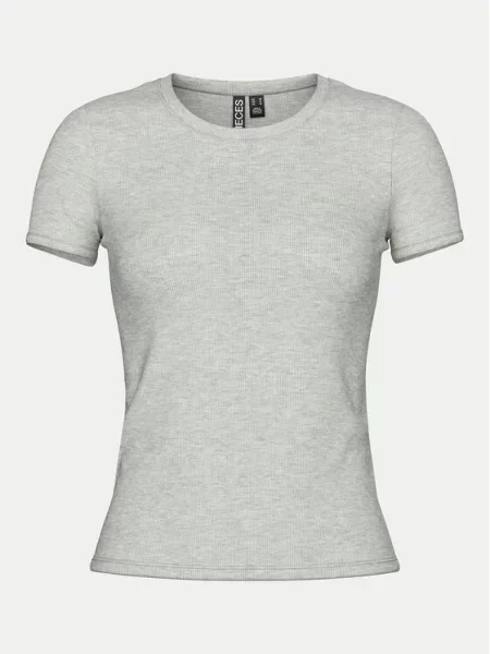 Pieces T-shirt May siva