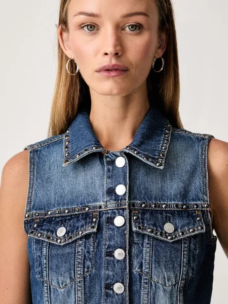 Guess жилет джинсовий JILL