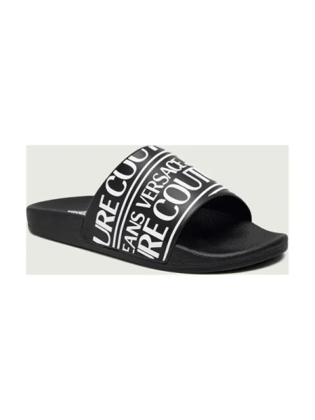 Versace Jeans Couture Șlapi FONDO SLIDE DIS. negru
