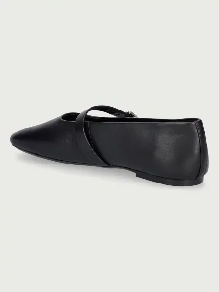 Calvin Klein Bokaszíj balerina fekete