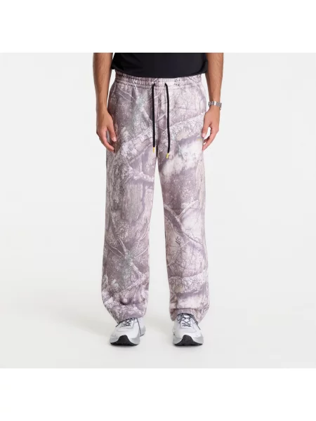 Pantaloni de trening Jordan Brooklyn Realtree Open-Hem Pants White/ Bright Citron XL alb