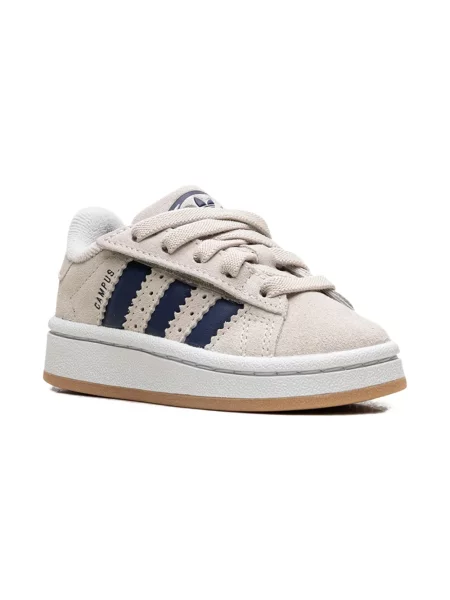 Sneakerși Adidas Campus din piele de căprioară cu dungi alergare albastru