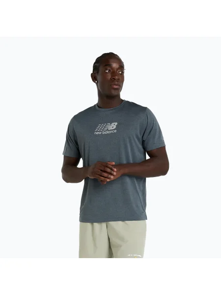 Póló New Balance szürke