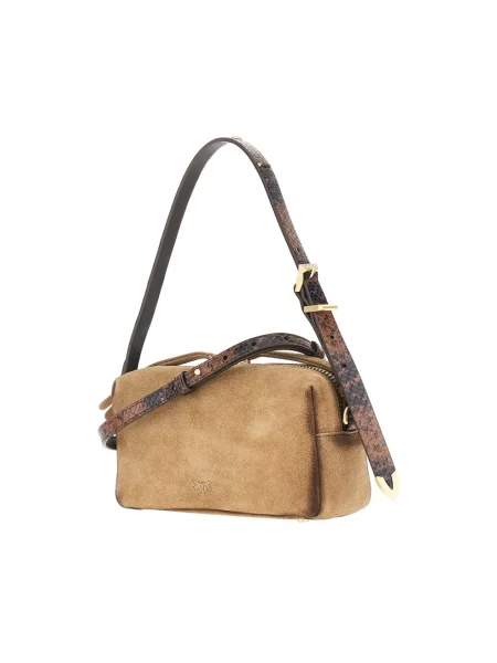 Torebka crossbody Pinko brązowa