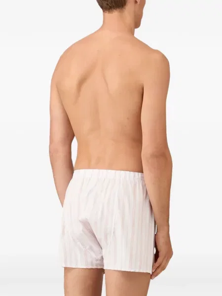 Pantaloni scurți Sunspel alb