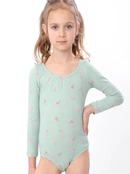 Дитячий Купальник Носи своє зелений