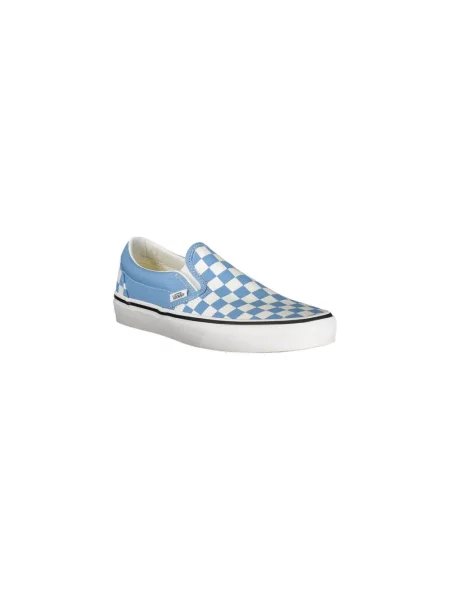 Sneakersy Vans w kratę niebieskie