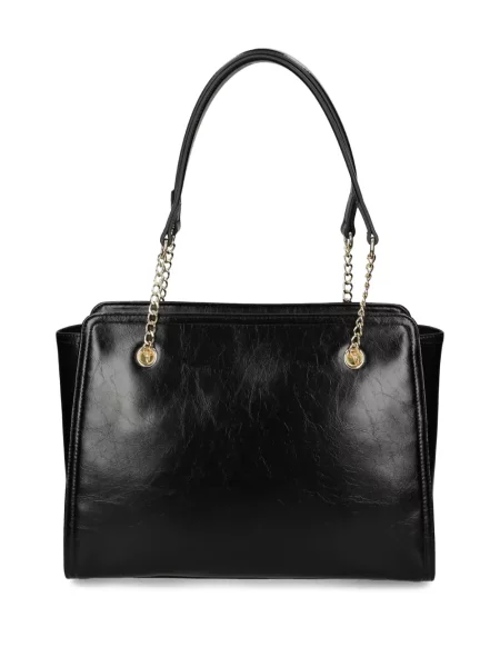 Rankinė Love Moschino su spygliais juoda