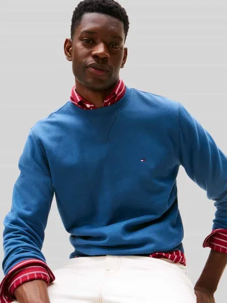 Bluza o kroju regular fit z mieszanki bawełny Tommy Hilfiger