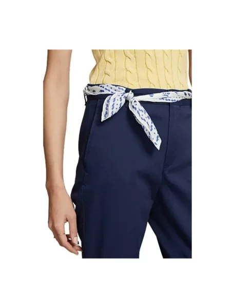 Spodnie Ralph Lauren biznesowe niebieskie