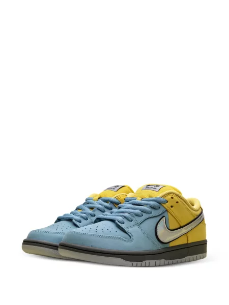 Sneakerși Nike Dunk cu bretele albastru