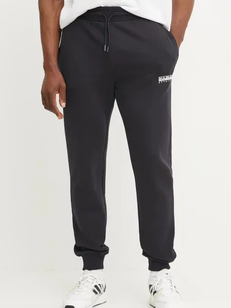 Bombažen spodnji del trenirke Napapijri M-Gori črna