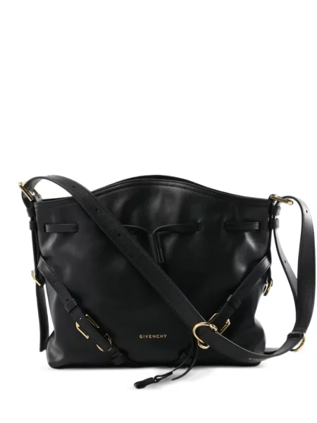 Bőr kézitáska Givenchy fekete