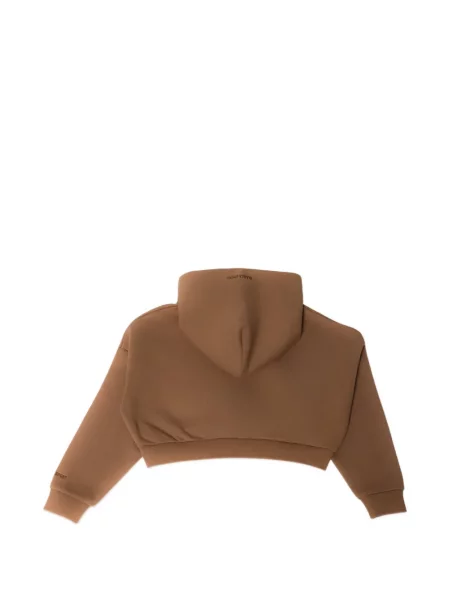 Bluza z kapturem dziecięca Blanca Sport brązowa