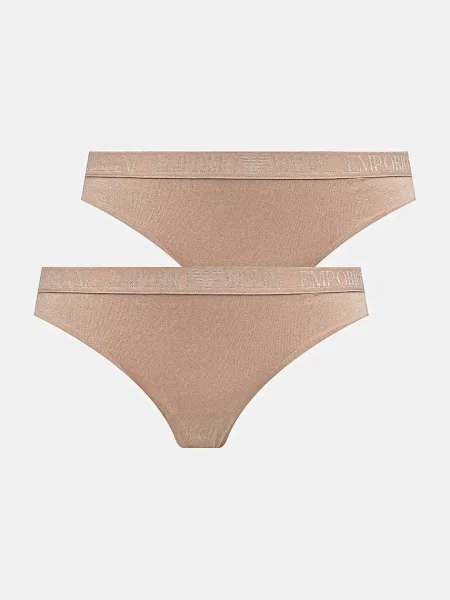 Бикини Emporio Armani Underwear 2 чифта бежово