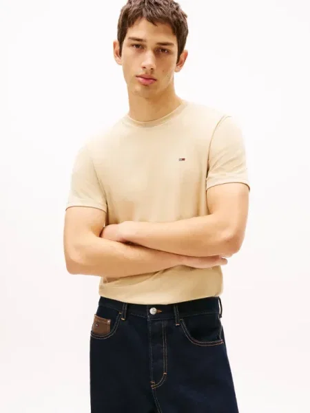 Tommy Jeans Tricou | Extra bej