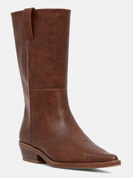 MICHAEL Michael Kors cizme cowboy pentru femei Farren Flat Boot maro