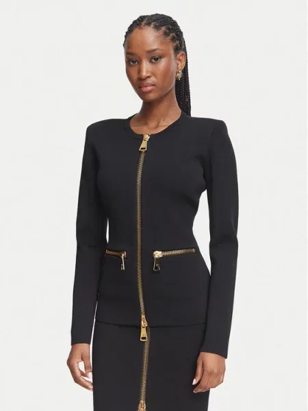 Elisabetta Franchi Sacou negru