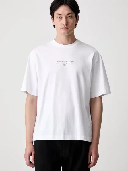Off-White Statement tricou din pentru bărbați alb