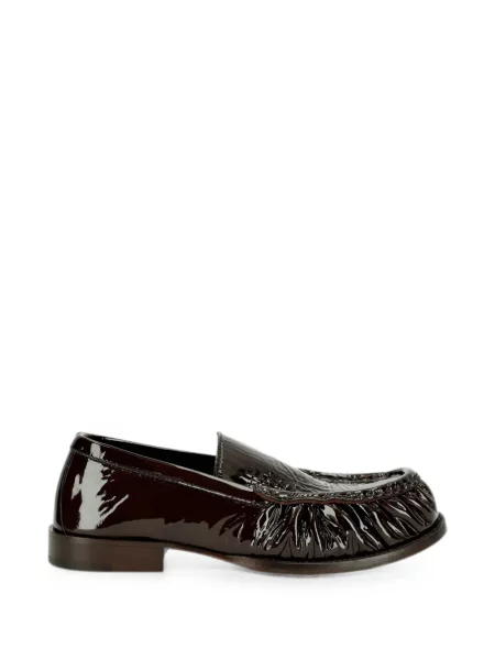 Pantofi loafer Dries Van Noten din piele maro