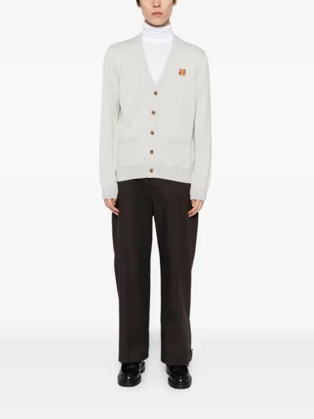 Cardigan Maison Kitsune gri